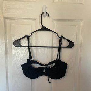 Black Underwire Bikini Top